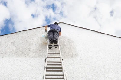 Peinture extérieure à Saché — façades et ravalement
